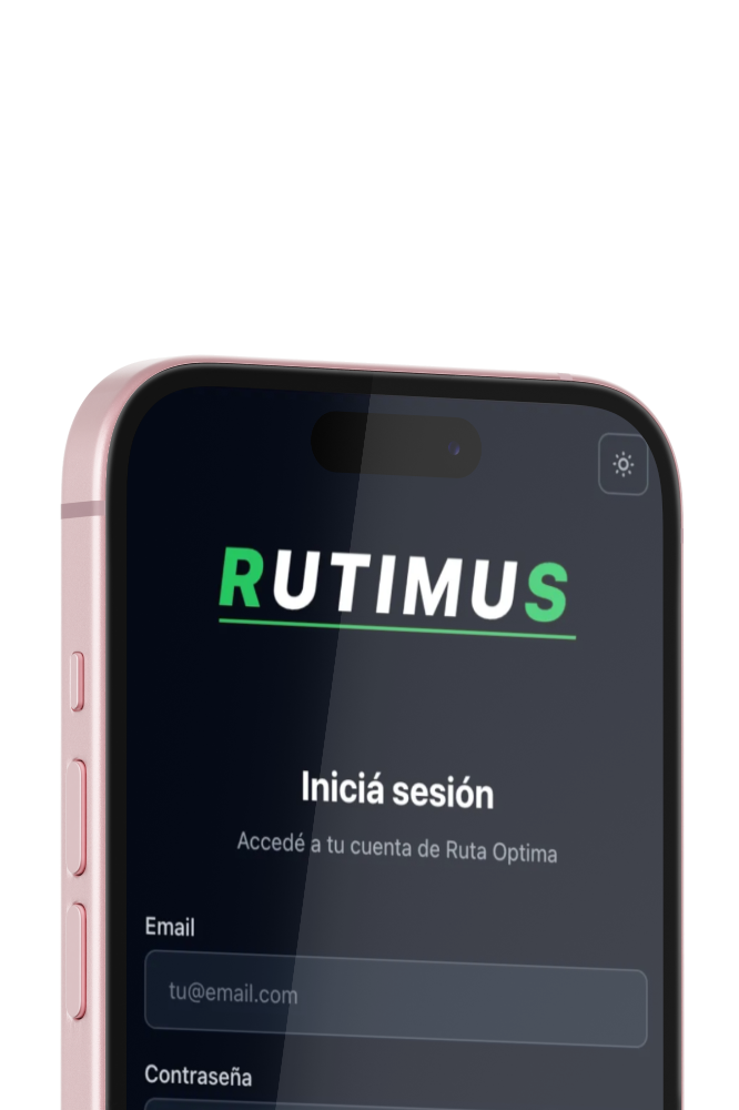 Optimización de Rutas GPS para Reparto y Logística - Rutimus